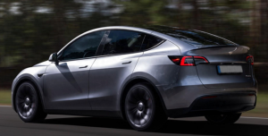 What is the price of a Tesla Model Y that is one year old?